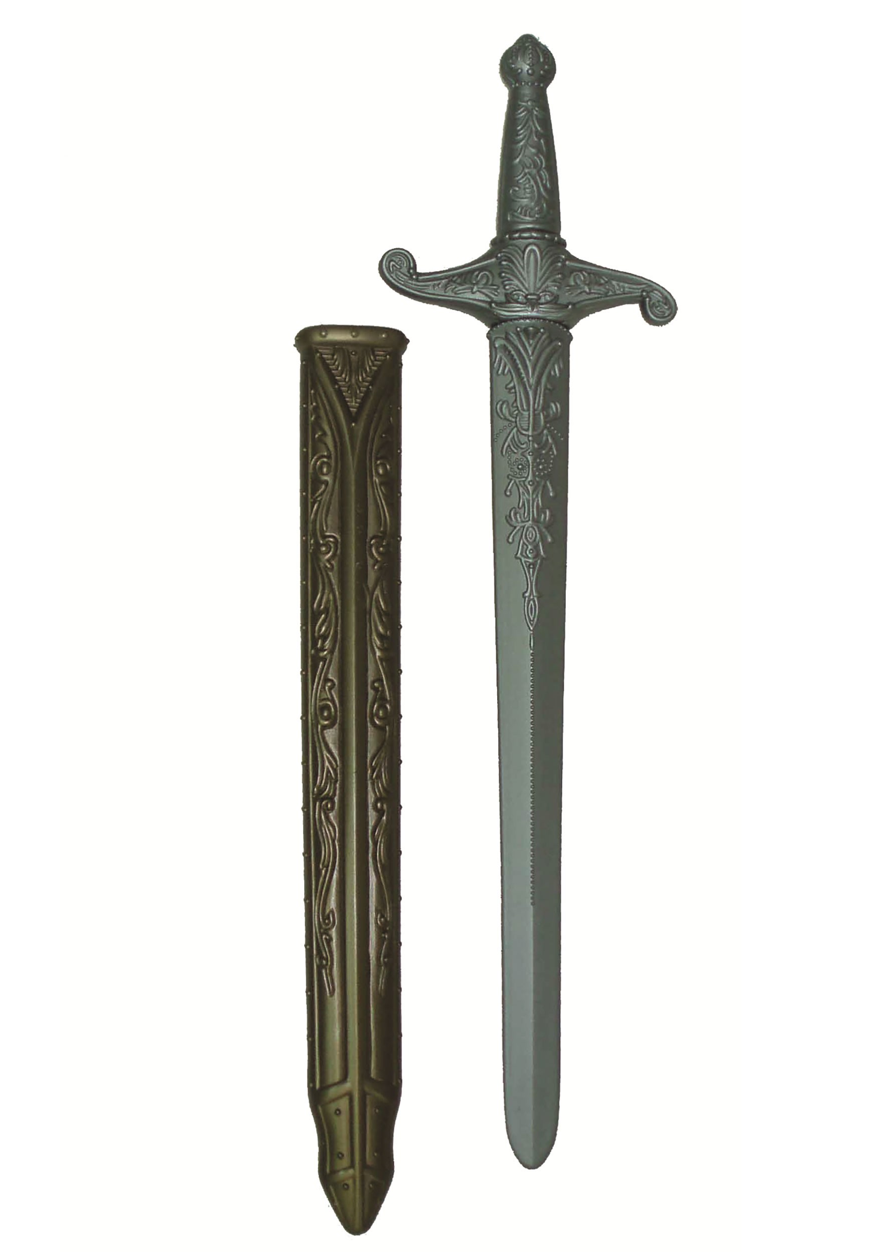 16-Inch Kid's Black Knight Costume Sword | Historical Accessories