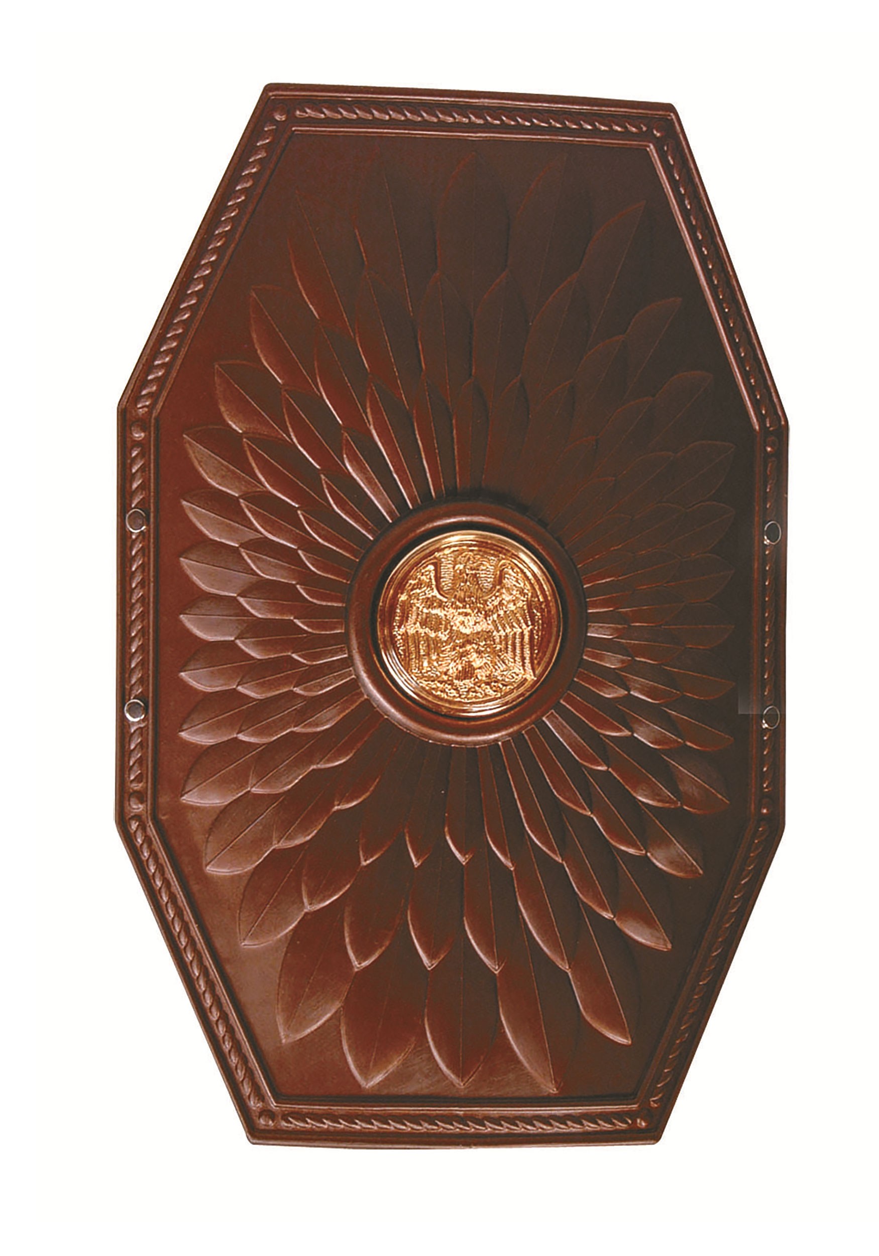 Child Gladiator's Costume Brown Shield Accessory | Historical Accessories