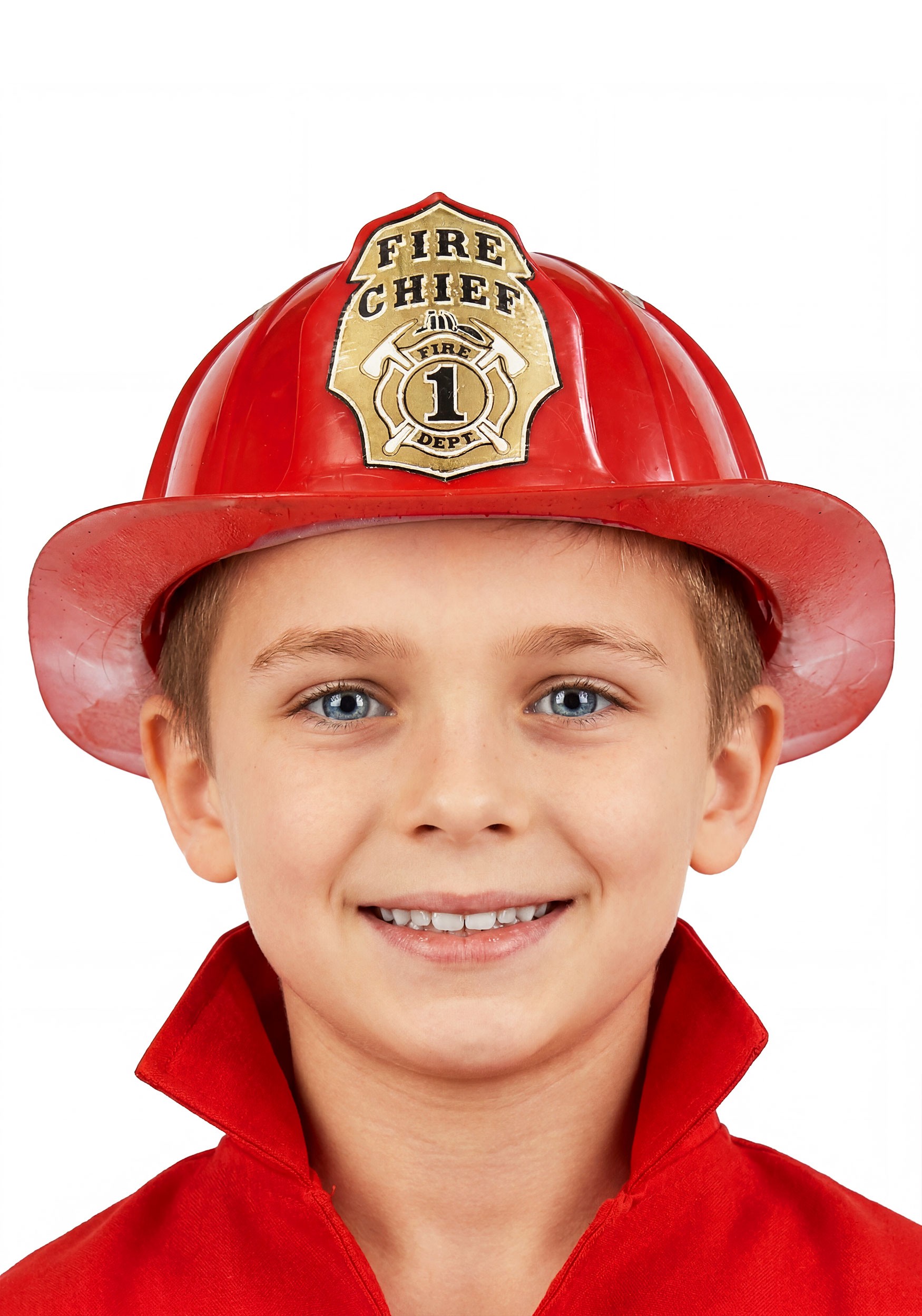 Kid's Fireman Costume Helmet Accessory | Uniform Accessories