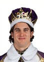 Adult Purple Velvet King Crown