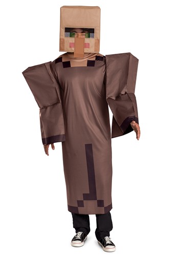 Adult Deluxe Minecraft Villager Costume | Minecraft Costumes