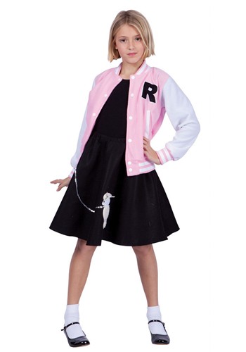 Child Letterman Pink Jacket Costume