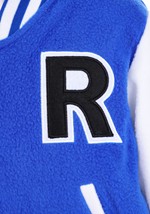 Child Letterman Blue Jacket Costume  Alt 1
