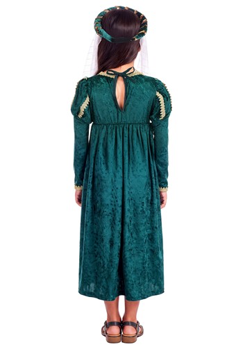Girl's Renaissance Green Princess Costume | Renaissance Costumes