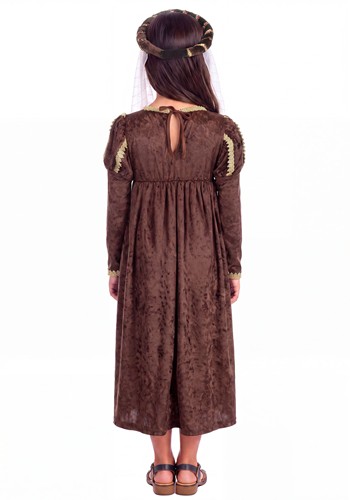 Girl's Renaissance Brown Princess Costume | Renaissance Costumes