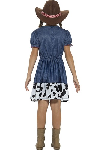 Girl's Texas Blue Cowgirl Costume Dress | Cowgirl Costumes