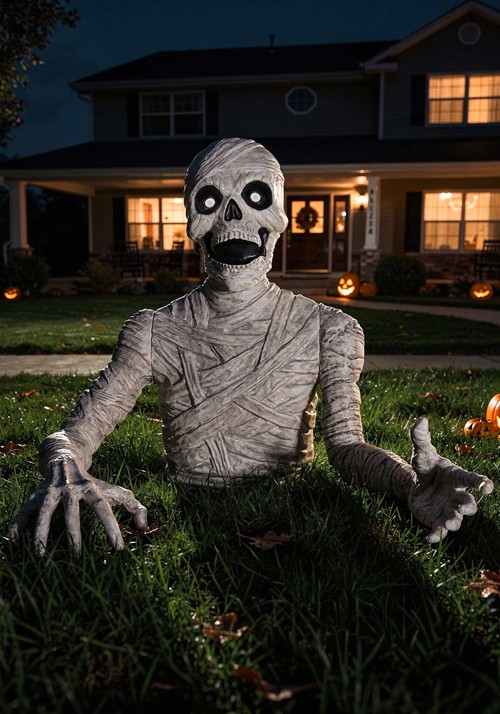 3FT Ground Breaker Mummy Decoration