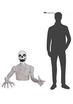 3 ft. Ground Breaker Mummy Decoration Alt 6
