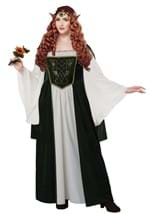 Womens Plus Size Elven Renaissance Queen Costume