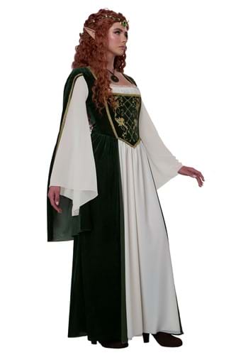 Women's Elven Renaissance Queen Dress Costume | Historical Costumes