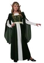 Girls Elven Renaissance Princess Costume Alt 1