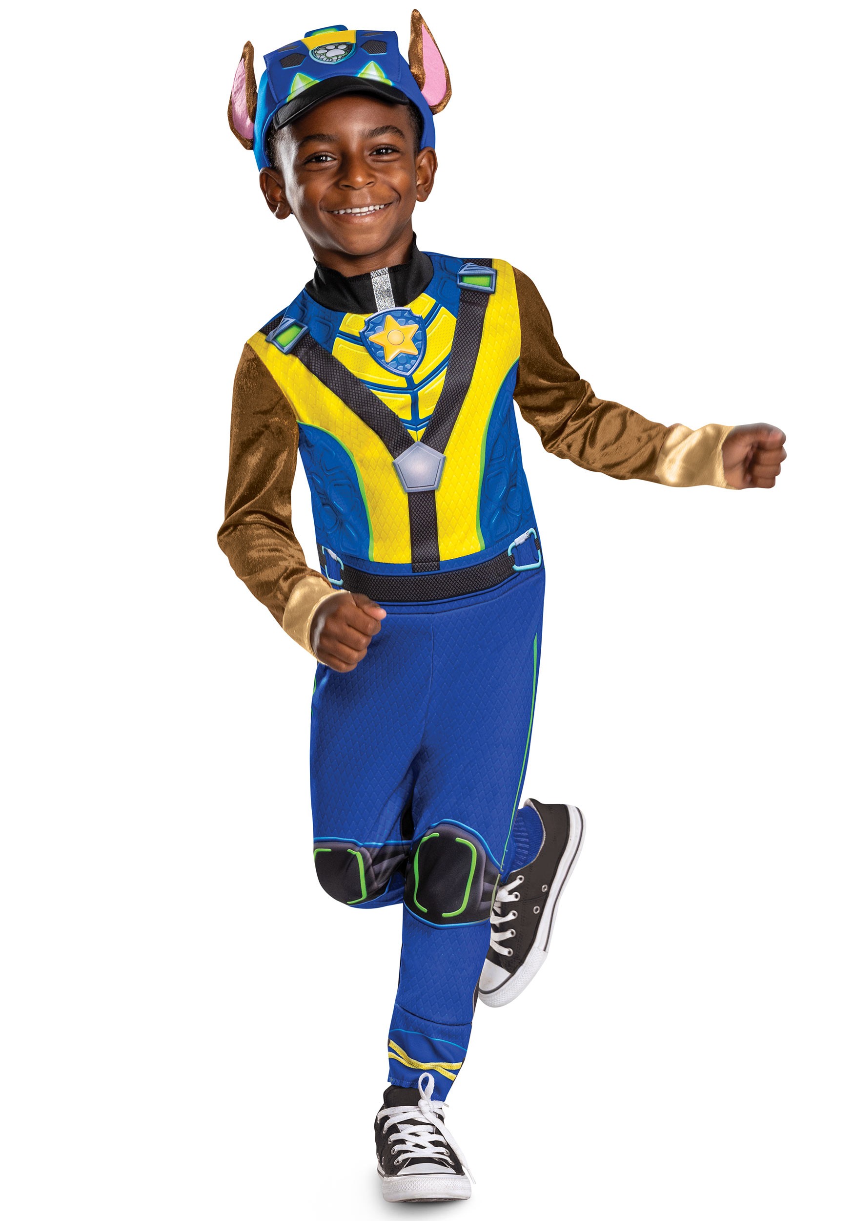 Kid's Paw Patrol Dino Movie Classic Chase Costume | Movie Costumes