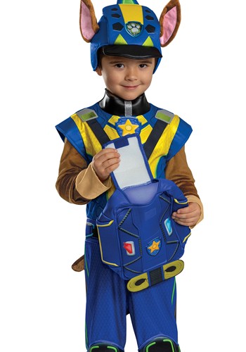 Kid's Paw Patrol Dino Movie Deluxe Chase Costume | Movie Costumes
