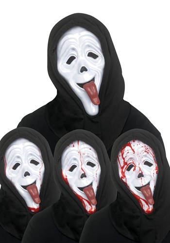Scary Movie Wassup Bleeding Costume Mask for Adults | Movie Accessories
