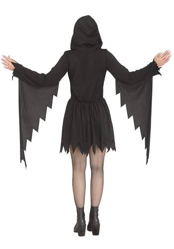 Women's Ghost Face Black Glitter Costume | Scream Costumes