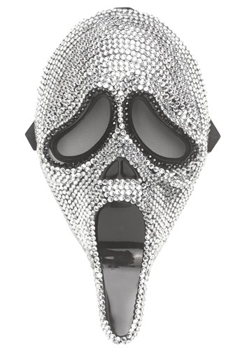 Women's Bling Ghost Face Deluxe Costume | Scream Costumes