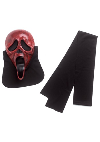 Kid's Ghost Face Midnight Red Costume | Scream Costumes