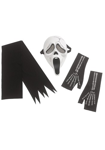Girl's Skele-Stone Ghost Face Dress Costume | Scream Costumes
