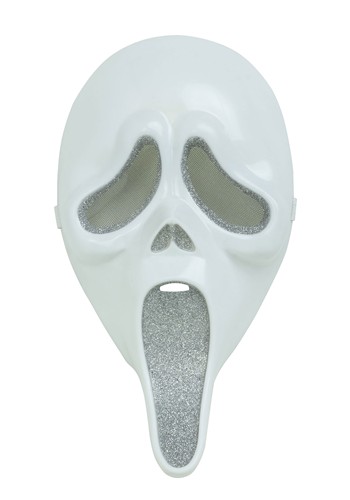 Women's Lady Silver Ghost Face 30th Anniversary Costume | Scream Costumes