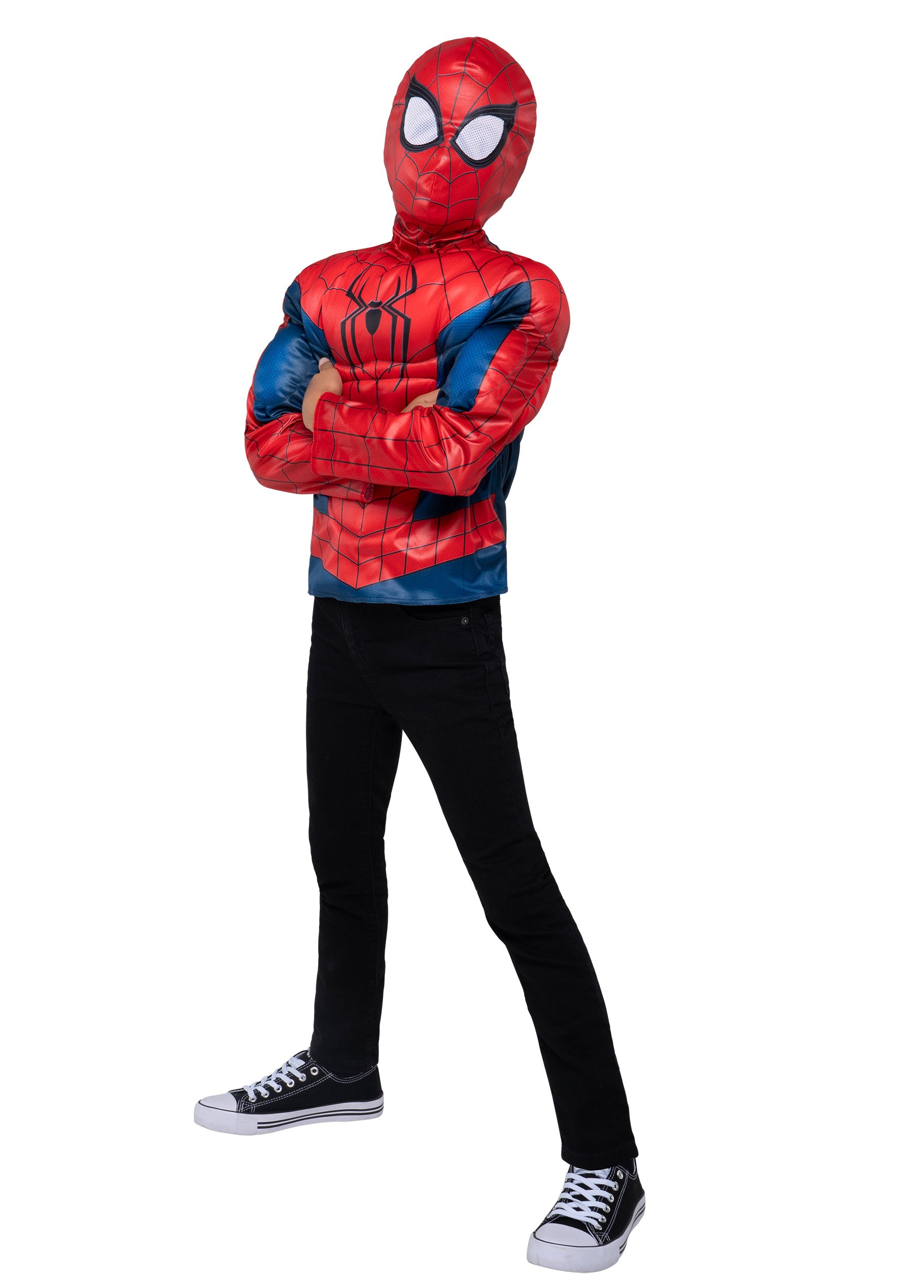 Boy's Spider-Man Dress-Up Muscle Chest Costume Set | Marvel Costumes