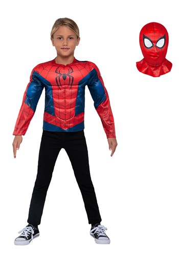 Boy's Spider-Man Dress-Up Muscle Chest Costume Set | Marvel Costumes