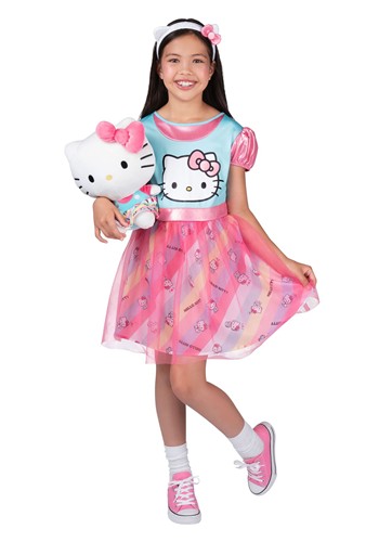 Kids Hello Kitty Dress Up Costume Set Plush