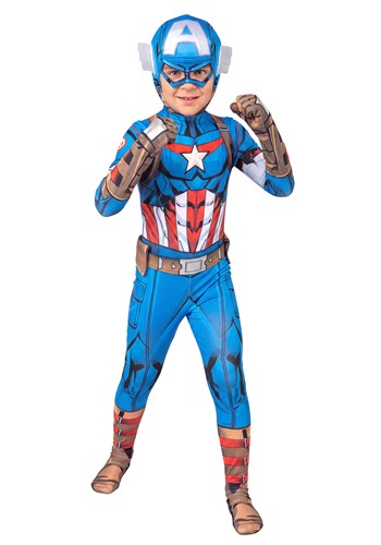 Boy's Captain America Zentai Costume | Marvel Costumes