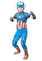 Kids Captain America Zentai Costume Alt 9