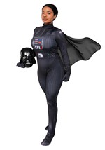 Womens Zentai Suit Darth Vader Costume Alt 6