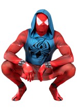 Mens Zentai Suit Scarlet Spider Gaming Costume Alt 7
