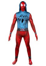 Mens Zentai Suit Scarlet Spider Gaming Costume Alt 1