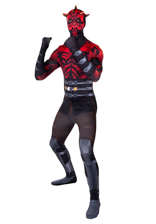 Mens Zentai Suit Darth Maul Costume