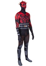 Mens Zentai Suit Darth Maul Costume Alt 8