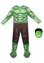 Boys Marvel Hulk Qualux Costume Alt 1