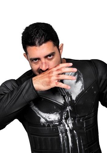 Men's The Punisher Marvel Qualux Costume | Marvel Costumes