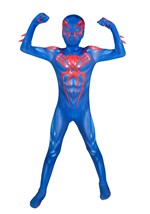 Boys Zentai Suit SpiderMan 2099 PS5 Gaming Costume Alt 2