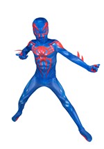 Boys Zentai Suit SpiderMan 2099 PS5 Gaming Costume Alt 5