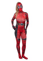 Womens Zentai Suit Ladypool Costume Alt 5