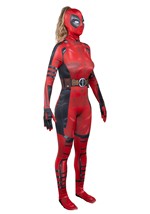 Womens Zentai Suit Ladypool Costume Alt 7