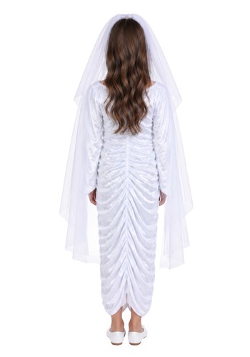 Girl's Medieval White Costume Dress with Cape | Historical Costumes