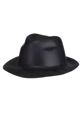 Adult Eva Black Gangster Costume Hat | Gangster Accessories