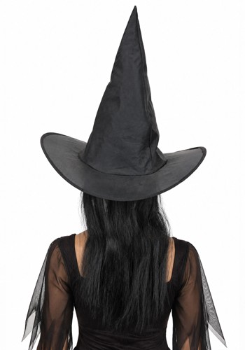 14-Inch Kid's Witch Costume Hat with 2 Tone Wig | Witch Accessories