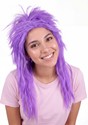 Adult Purple Punk Costume Wig