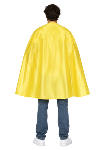 36-Inch Adult Superhero Yellow Costume Cape | Superhero Accessories