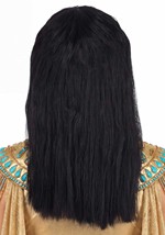 Womens Classic Cleopatra Black Costume Wig Alt 1