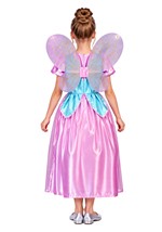 Girls Butterfly Princess Costume Dress Alt 1