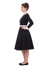 Girls Teen 50s Black Costume Poodle Skirt Alt 2