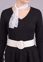 Girls Teen 50s Black Costume Poodle Skirt Alt 5