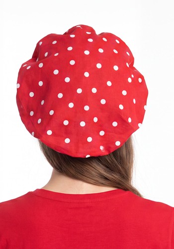 Giant Red Clown Costume Hat with White Dots | Clown Accessories