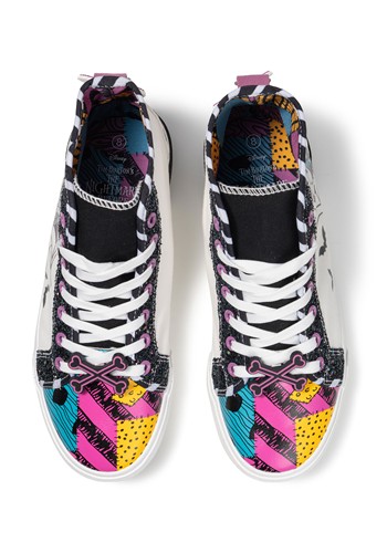 Adult Nightmare Before Christmas High Top Sally Sneaker | Disney Accessories